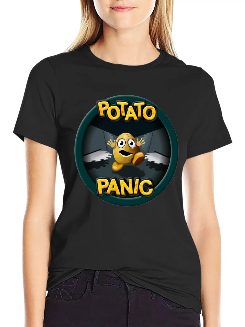 Potato Panic Timeless Short Sleeve Tee – Comfy And Minimalist Design