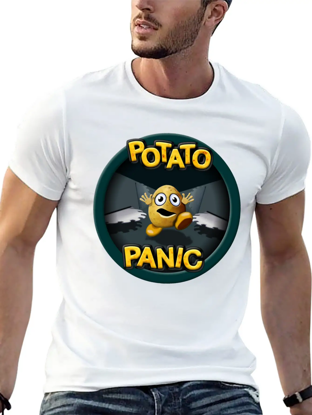 Potato Panic Timeless Short Sleeve Tee – Comfy And Minimalist Design