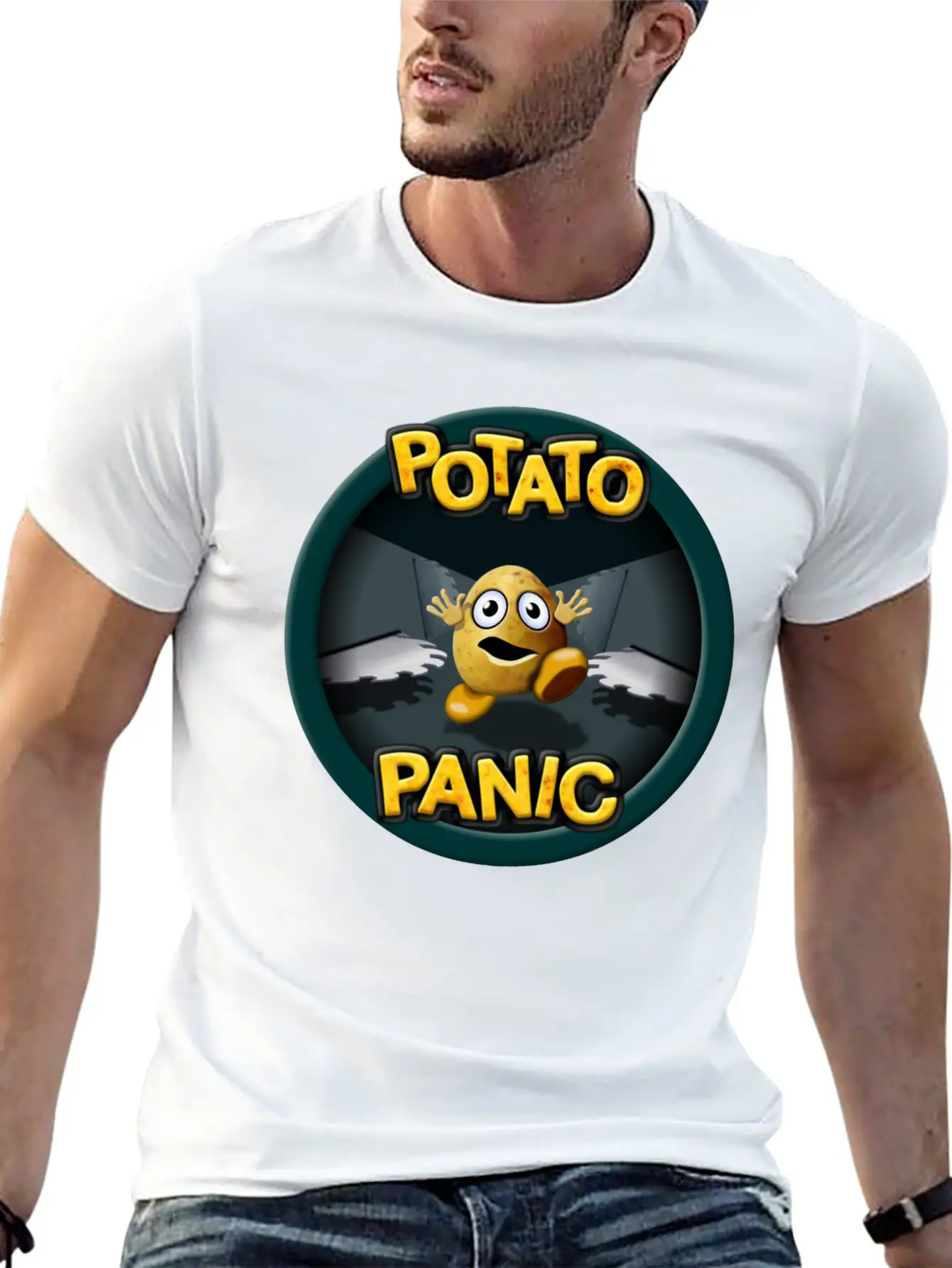 Potato Panic Timeless Short Sleeve Tee – Comfy And Minimalist Design