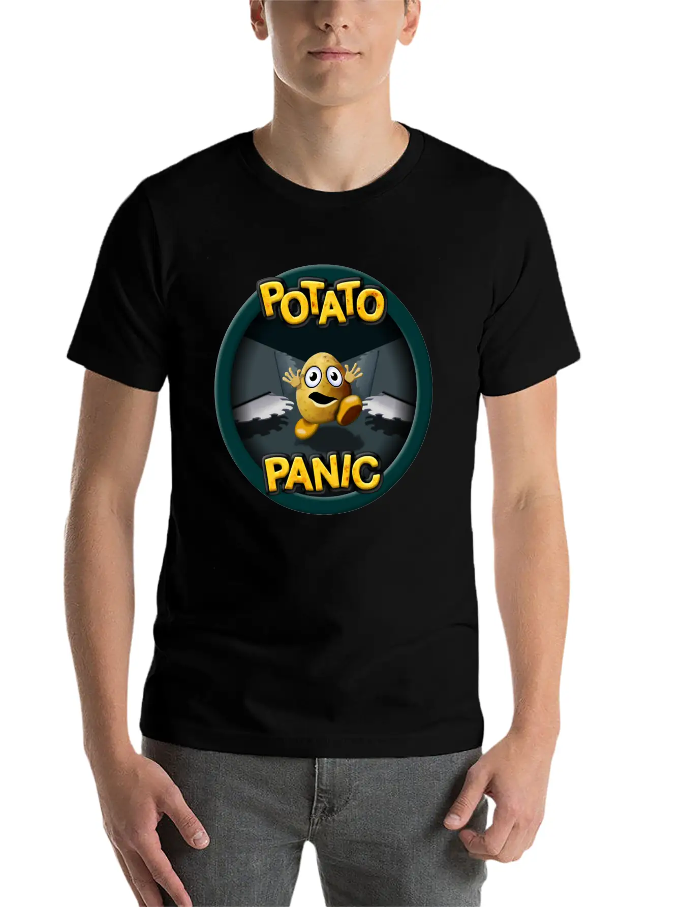 Potato Panic Timeless Short Sleeve Tee – Comfy And Minimalist Design