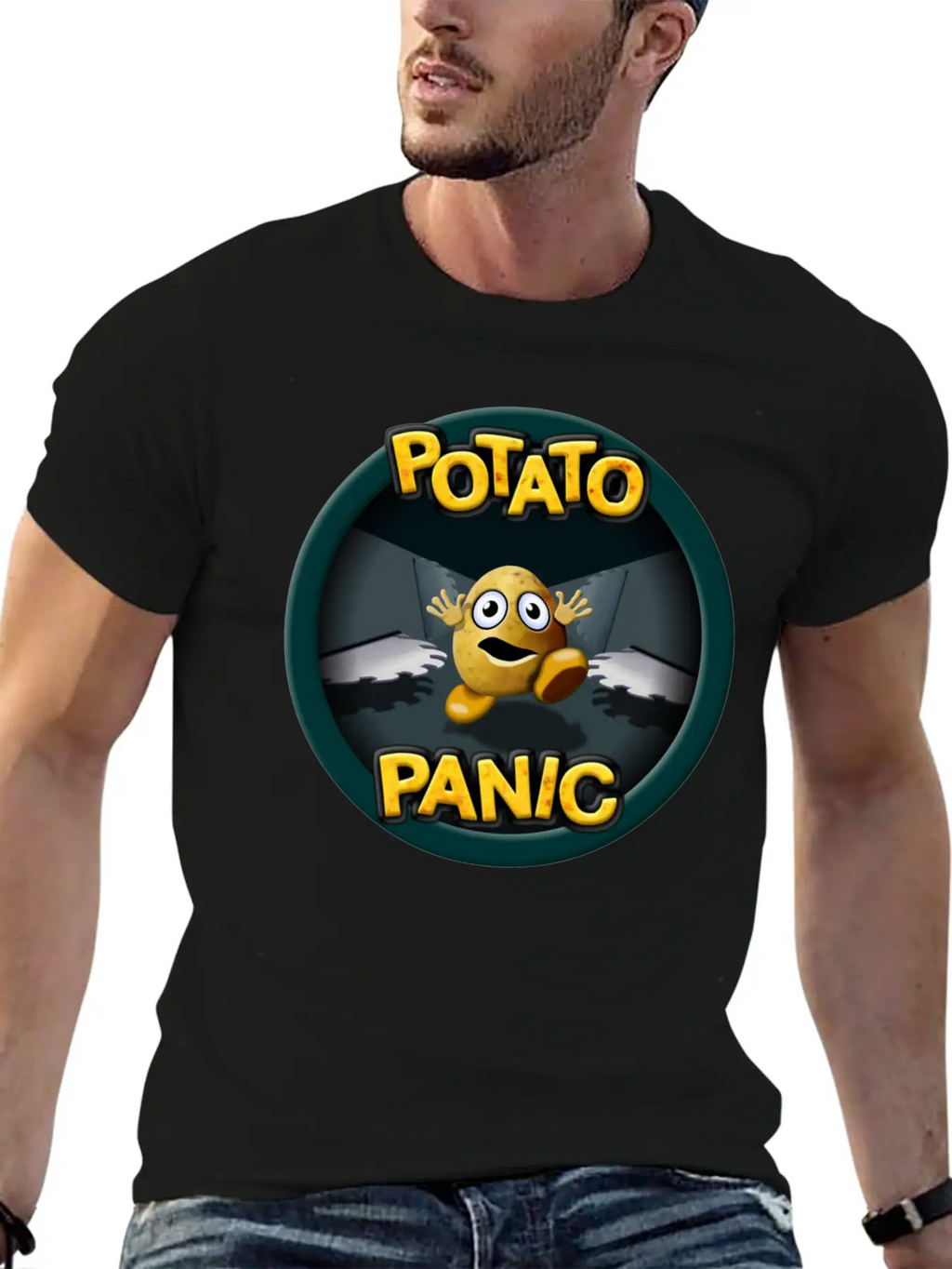 Potato Panic Timeless Short Sleeve Tee – Comfy And Minimalist Design