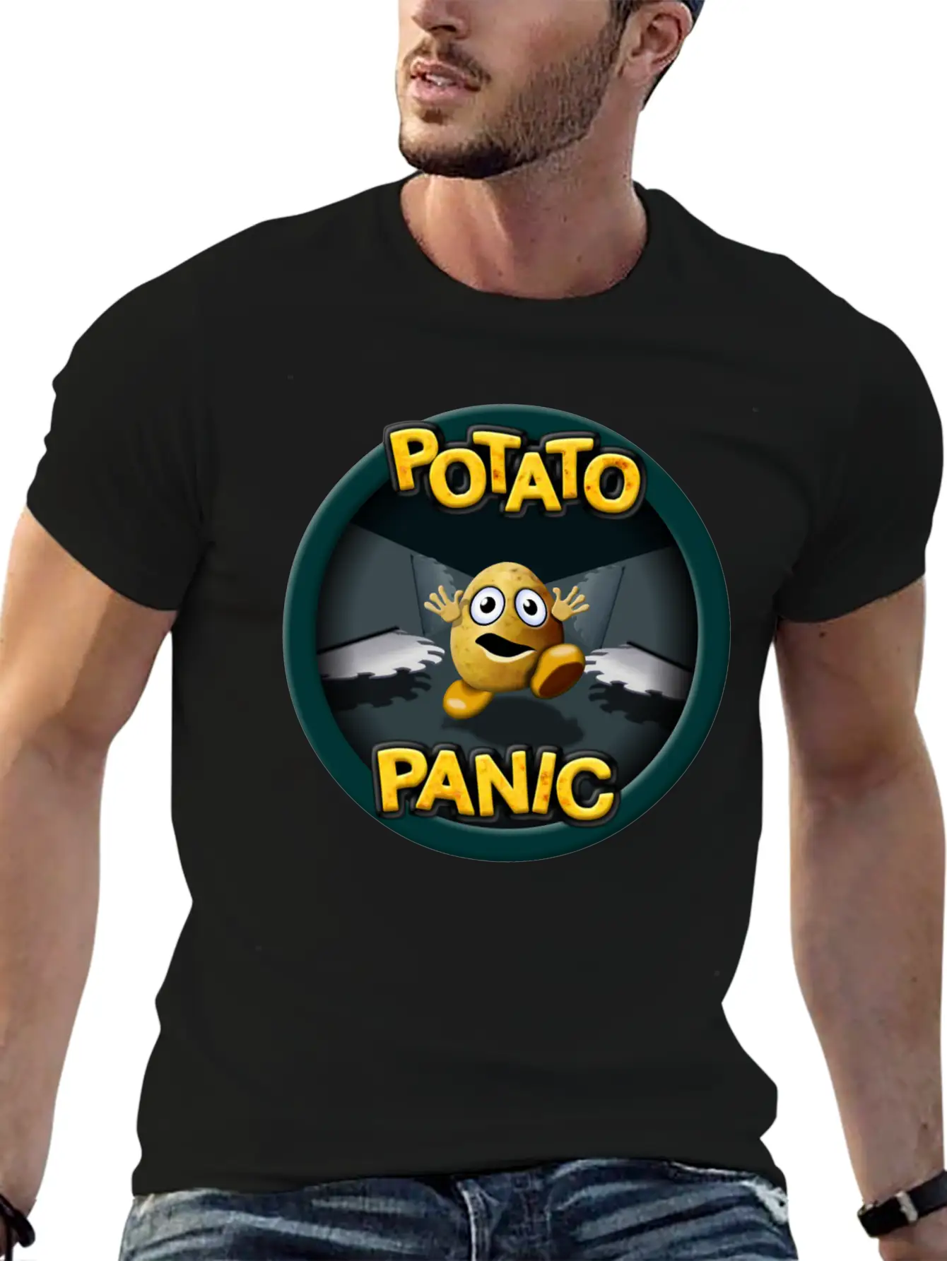 Potato Panic Timeless Short Sleeve Tee – Comfy And Minimalist Design