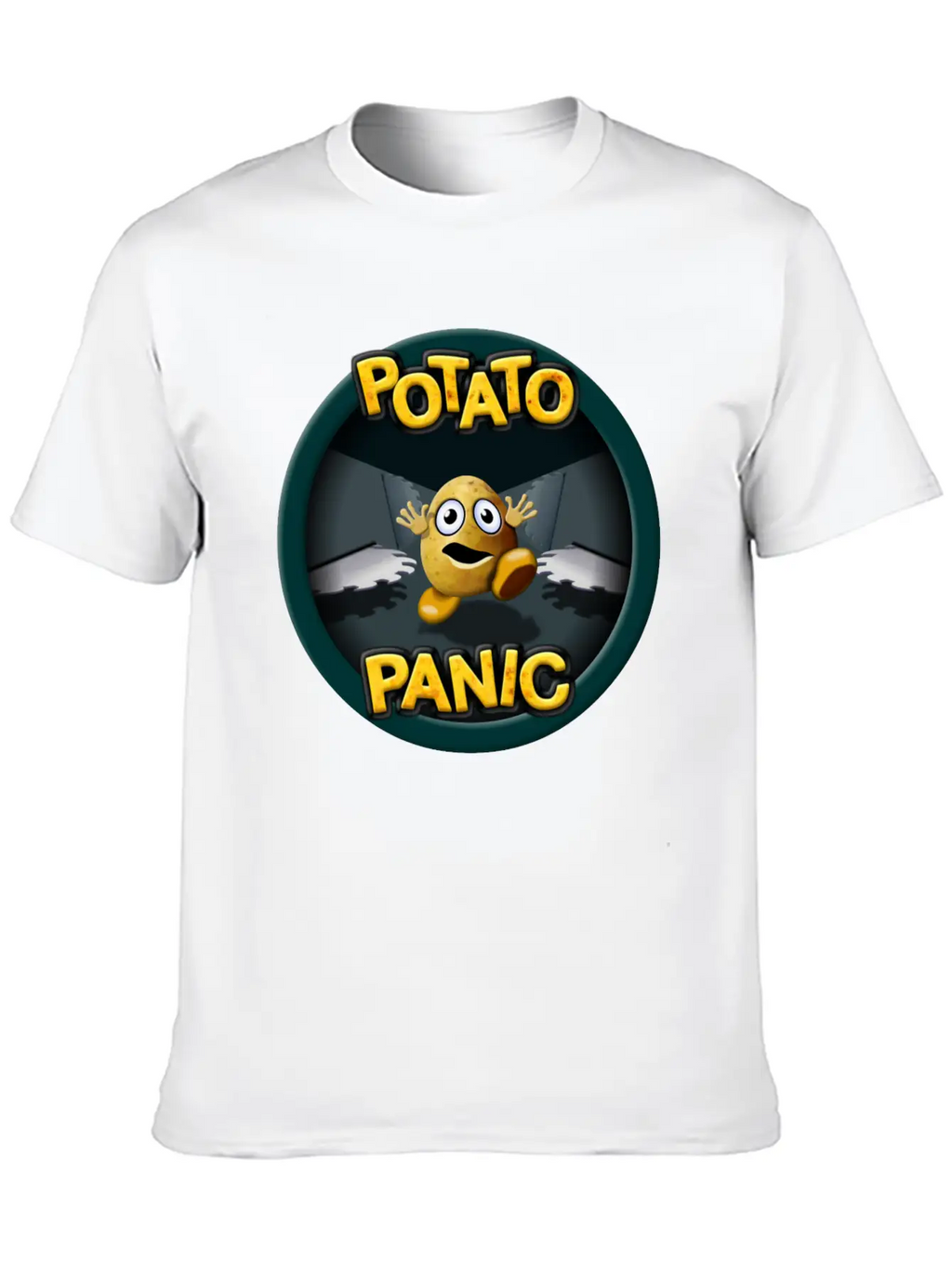 Potato Panic Timeless Short Sleeve Tee – Comfy And Minimalist Design