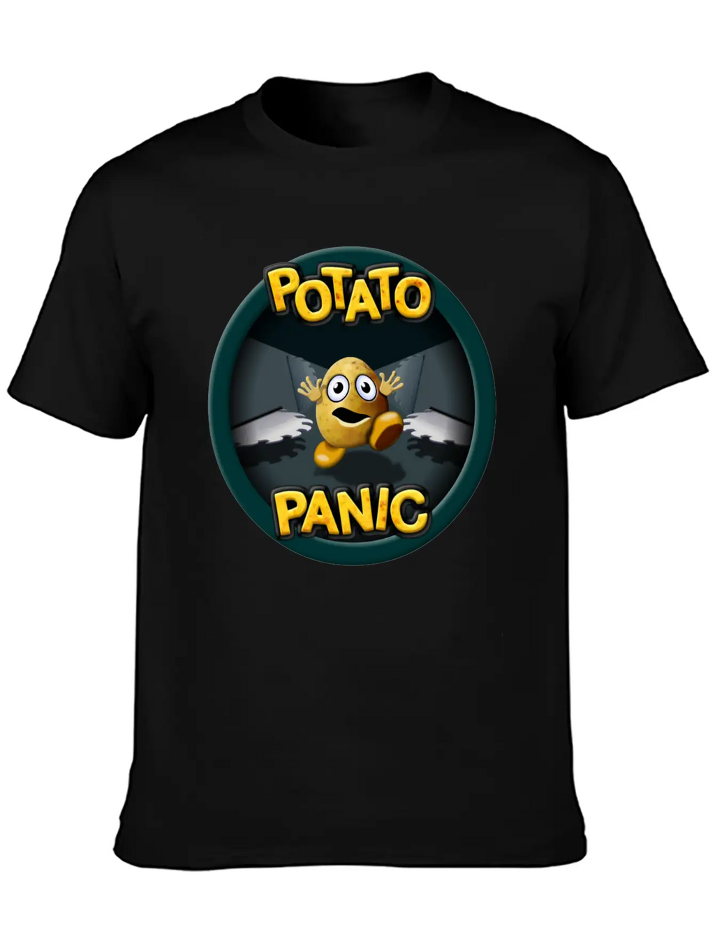 Potato Panic Timeless Short Sleeve Tee – Comfy And Minimalist Design