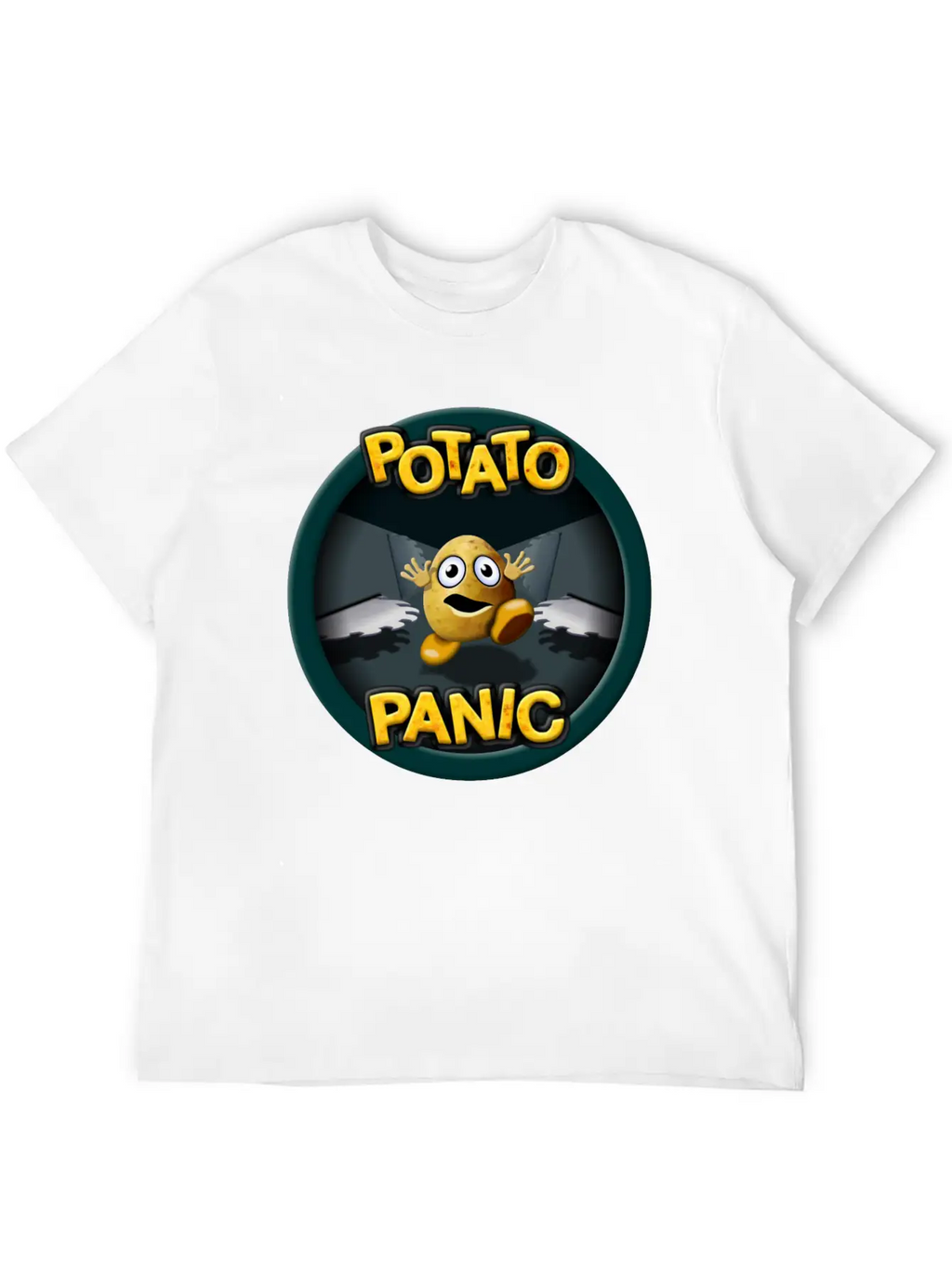 Potato Panic Timeless Short Sleeve Tee – Comfy And Minimalist Design