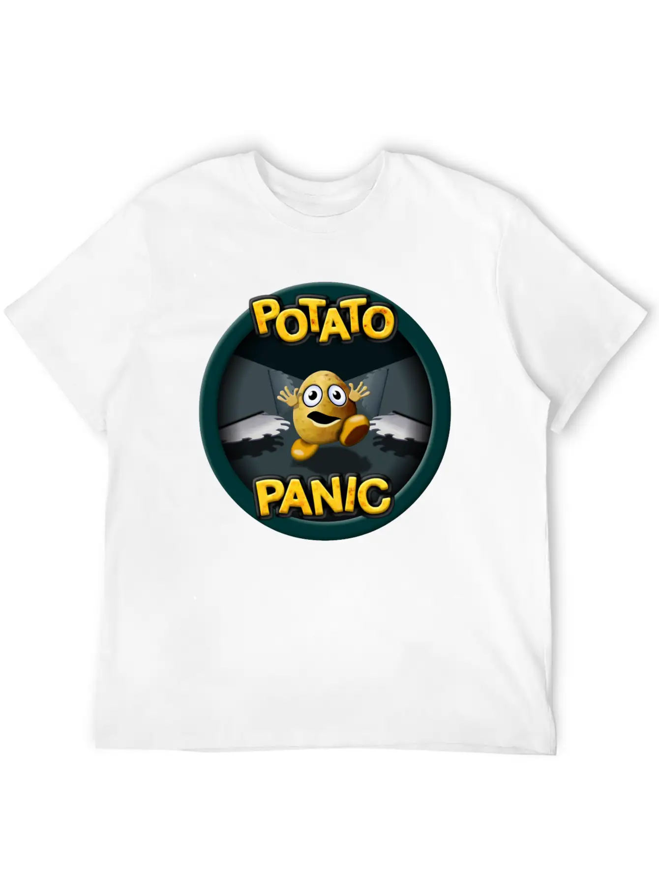 Potato Panic Timeless Short Sleeve Tee – Comfy And Minimalist Design