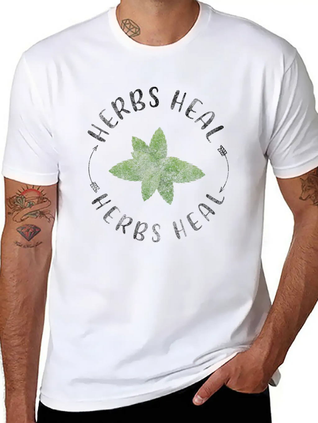 Potion Healer Naturopath Natural Essential Unisex Summer Tee – Soft Cotton Casual Fit