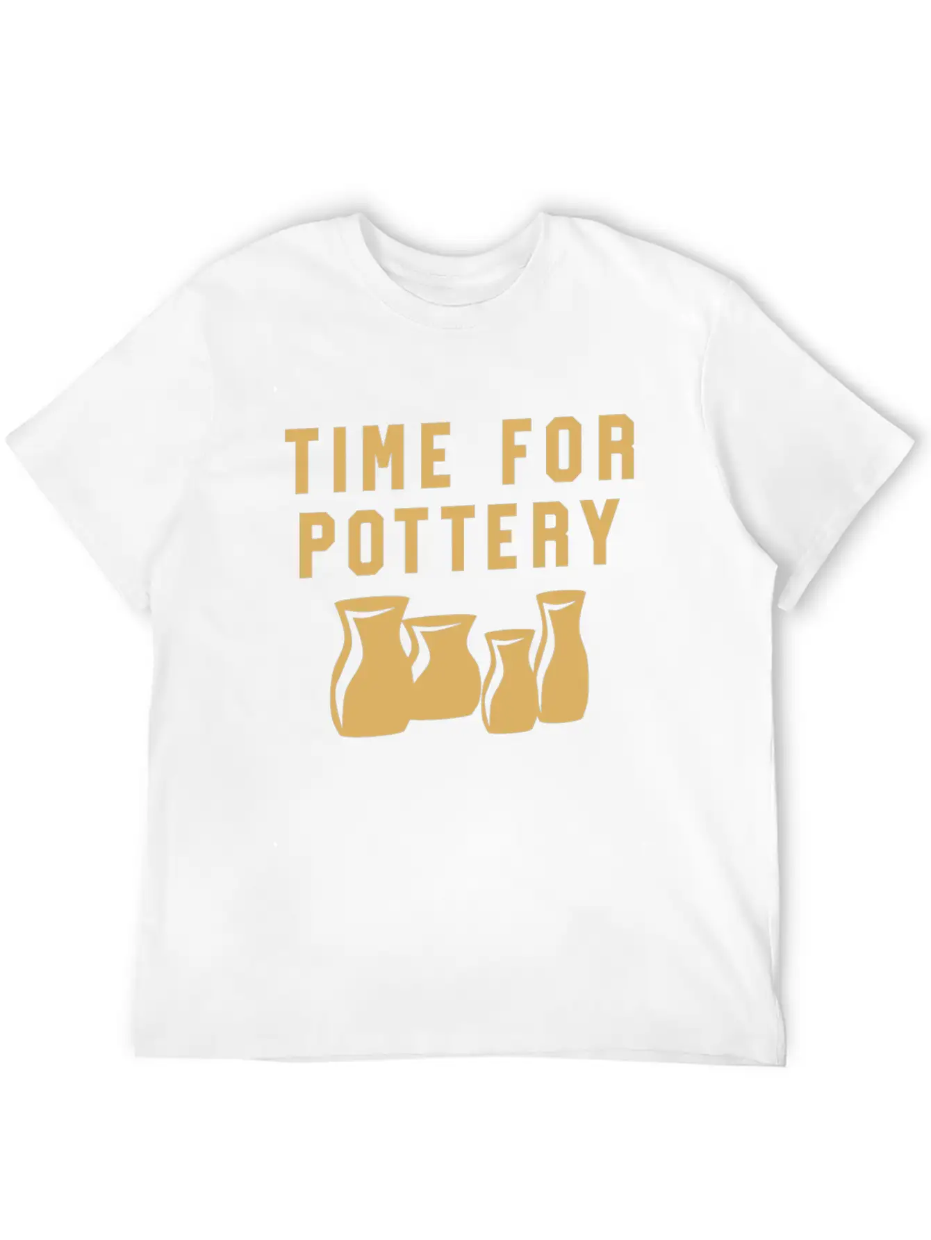 Pottery Gifts Her Birthday Funny Ceramics Relaxed Everyday Tee – Lightweight And Durable Cotton