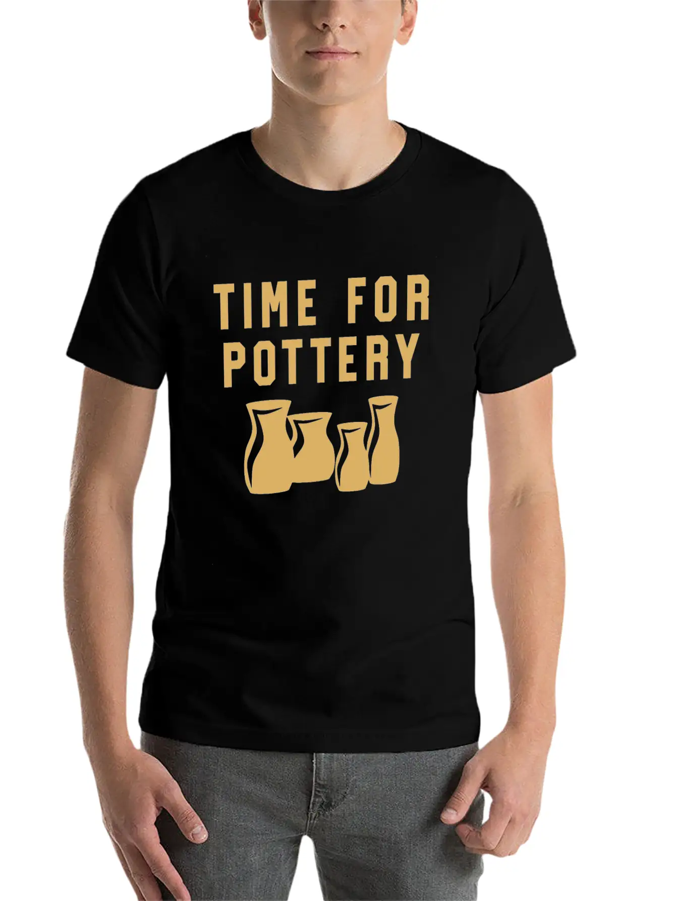 Pottery Gifts Her Birthday Funny Ceramics Relaxed Everyday Tee – Lightweight And Durable Cotton
