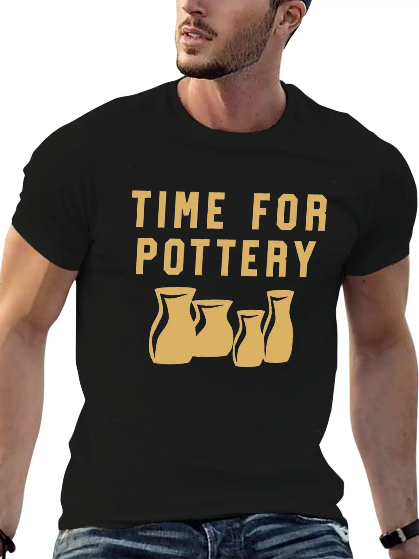 Pottery Gifts Her Birthday Funny Ceramics Relaxed Everyday Tee – Lightweight And Durable Cotton