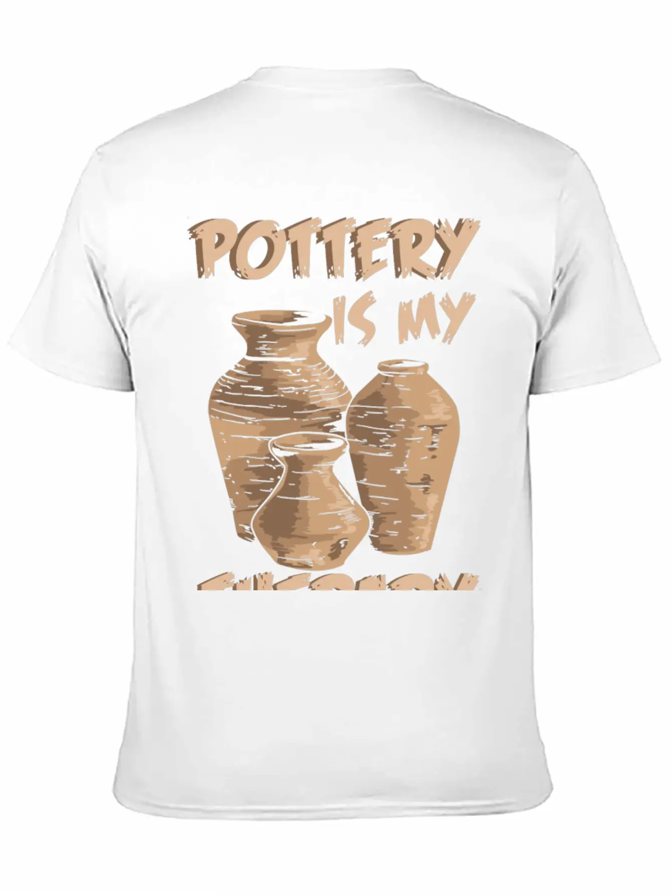 Pottery Is My Therapy Pottery And Ceramics Relaxed Everyday Tee – Lightweight And Durable Cotton