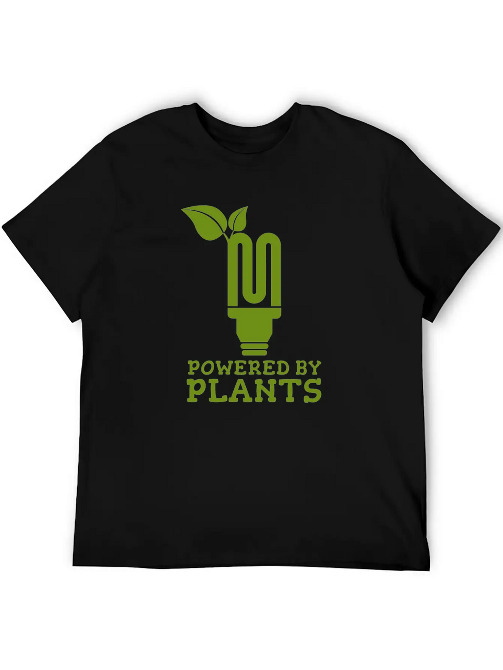 Powered By Plants Energy Present Breathable Soft Cotton T-Shirt – Timeless Casual Look