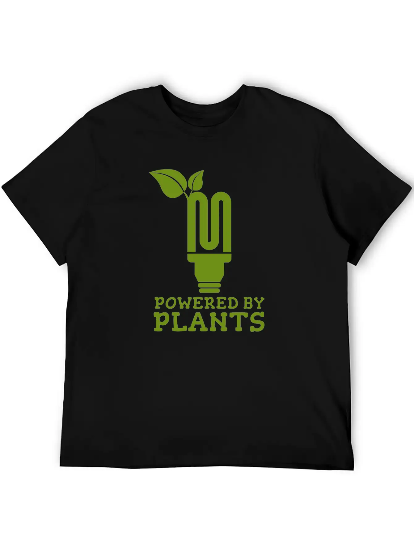 Powered By Plants Energy Present Breathable Soft Cotton T-Shirt – Timeless Casual Look