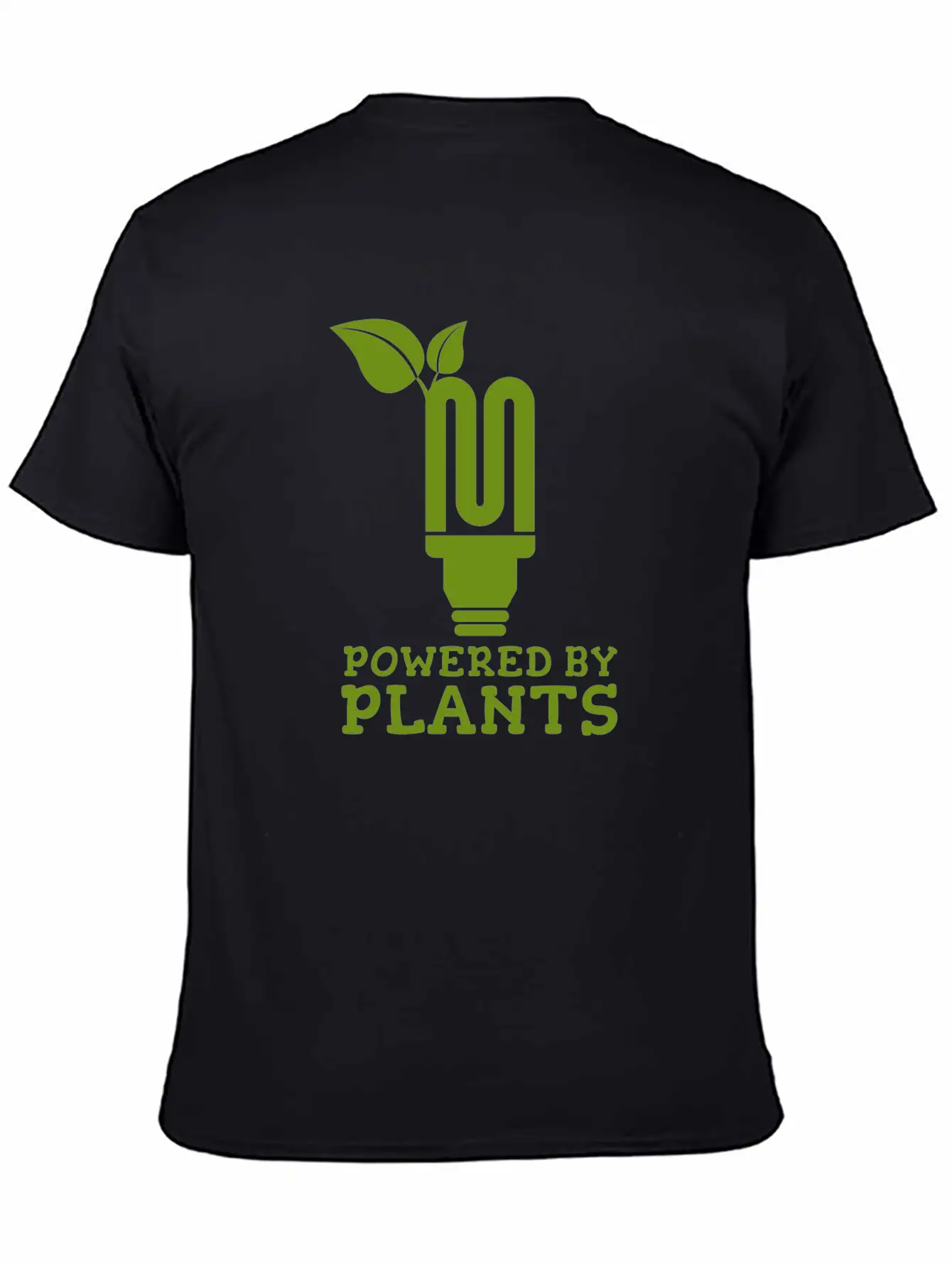 Powered By Plants Energy Present Breathable Soft Cotton T-Shirt – Timeless Casual Look