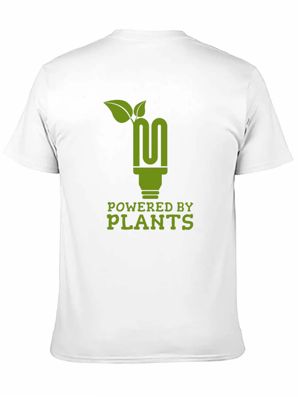 Powered By Plants Energy Present Breathable Soft Cotton T-Shirt – Timeless Casual Look
