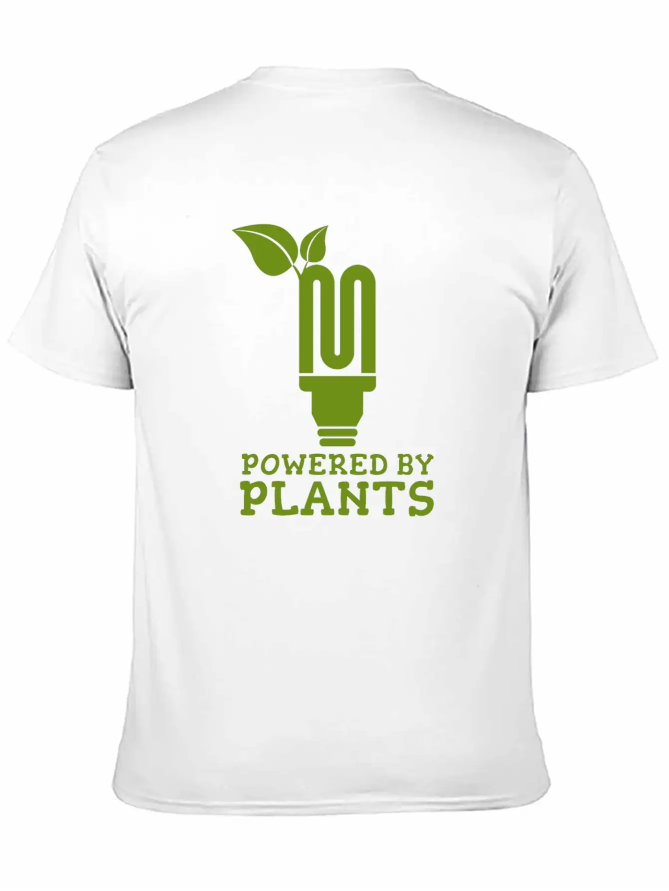 Powered By Plants Energy Present Breathable Soft Cotton T-Shirt – Timeless Casual Look