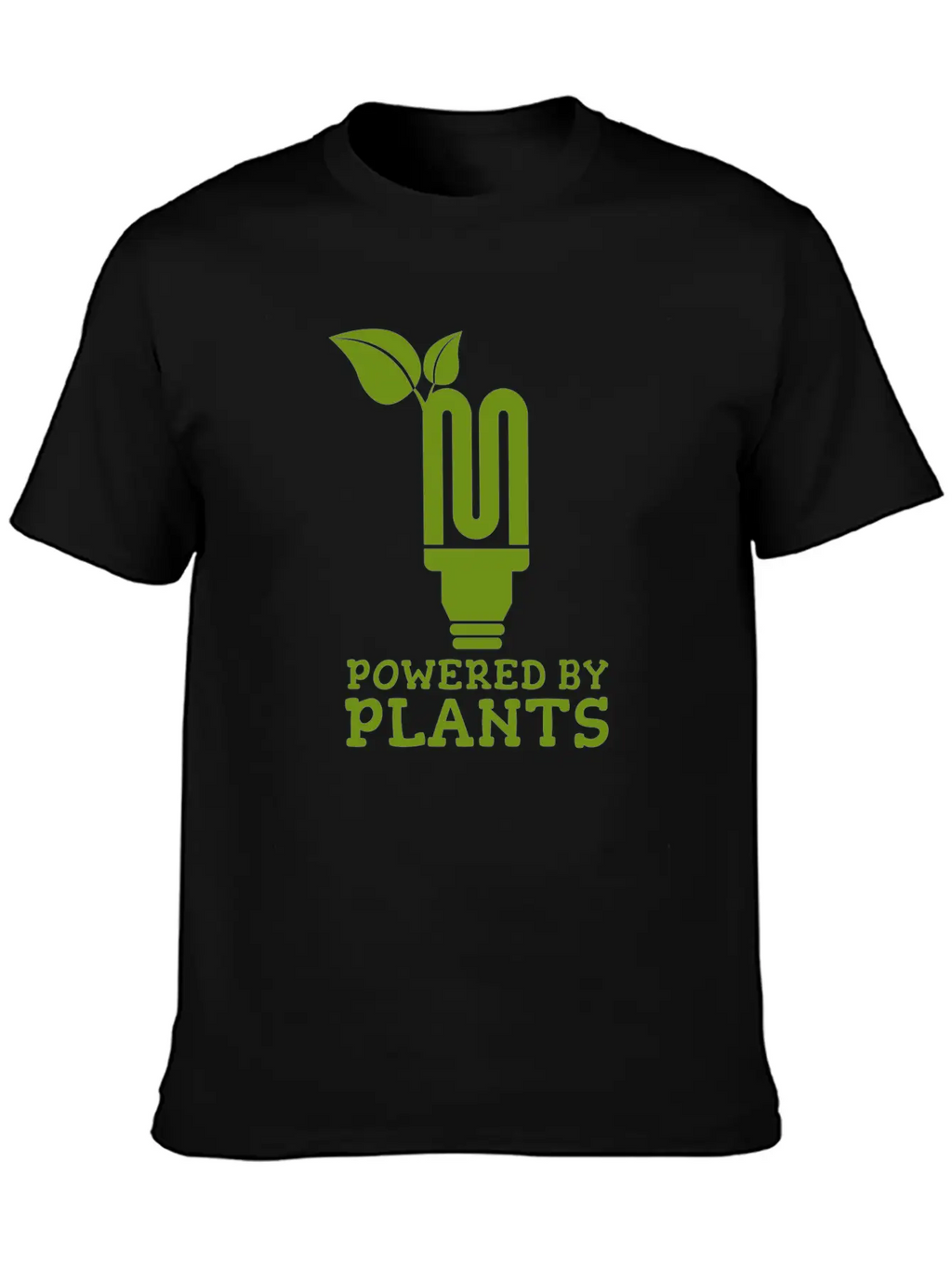 Powered By Plants Energy Present Breathable Soft Cotton T-Shirt – Timeless Casual Look
