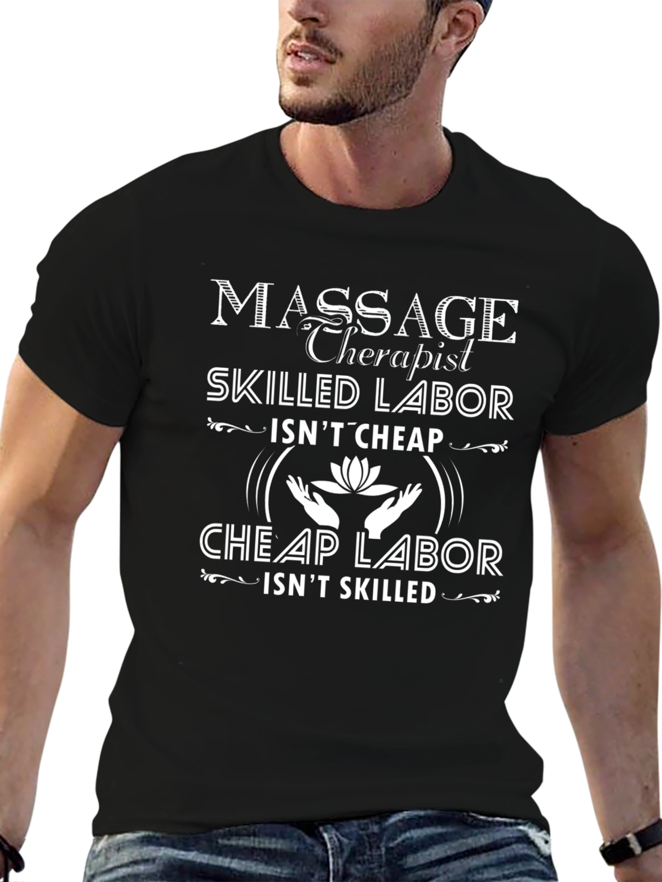 Massage Therapist Skilled Labor Graphic T-Shirt