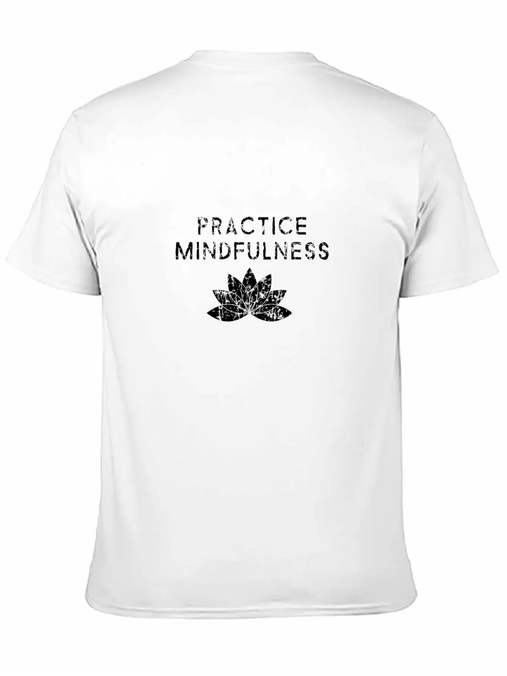 Practice Mindfulness With Lotus Flower Meditation Unisex Casual T-Shirt – Clean Design For Daily Comfort