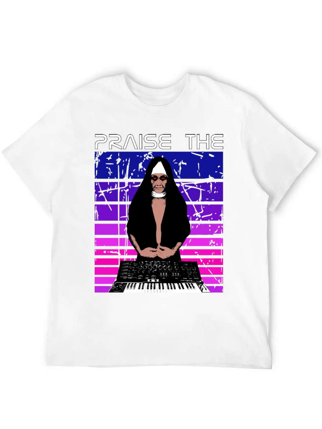 Praise The Synthesizer Basic Graphic T-Shirt – Daily Comfort In Soft Cotton