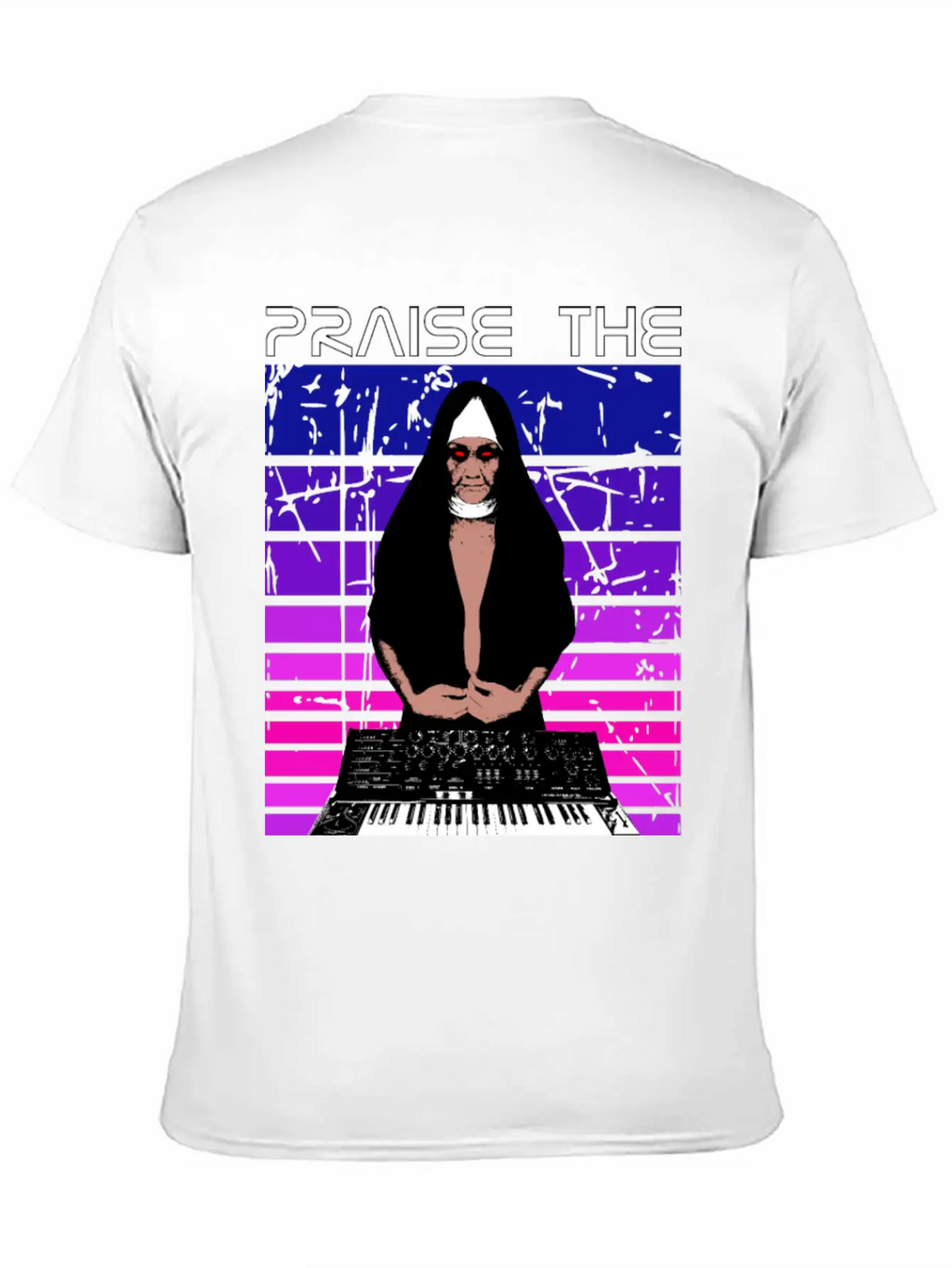 Praise The Synthesizer Basic Graphic T-Shirt – Daily Comfort In Soft Cotton