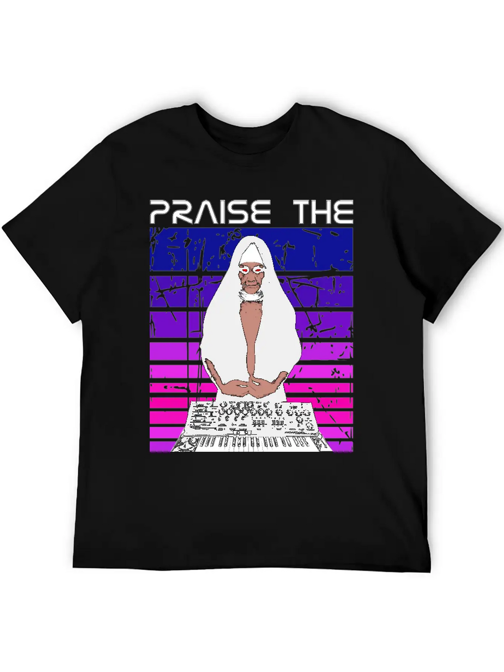 Praise The Synthesizer Basic Graphic T-Shirt – Daily Comfort In Soft Cotton