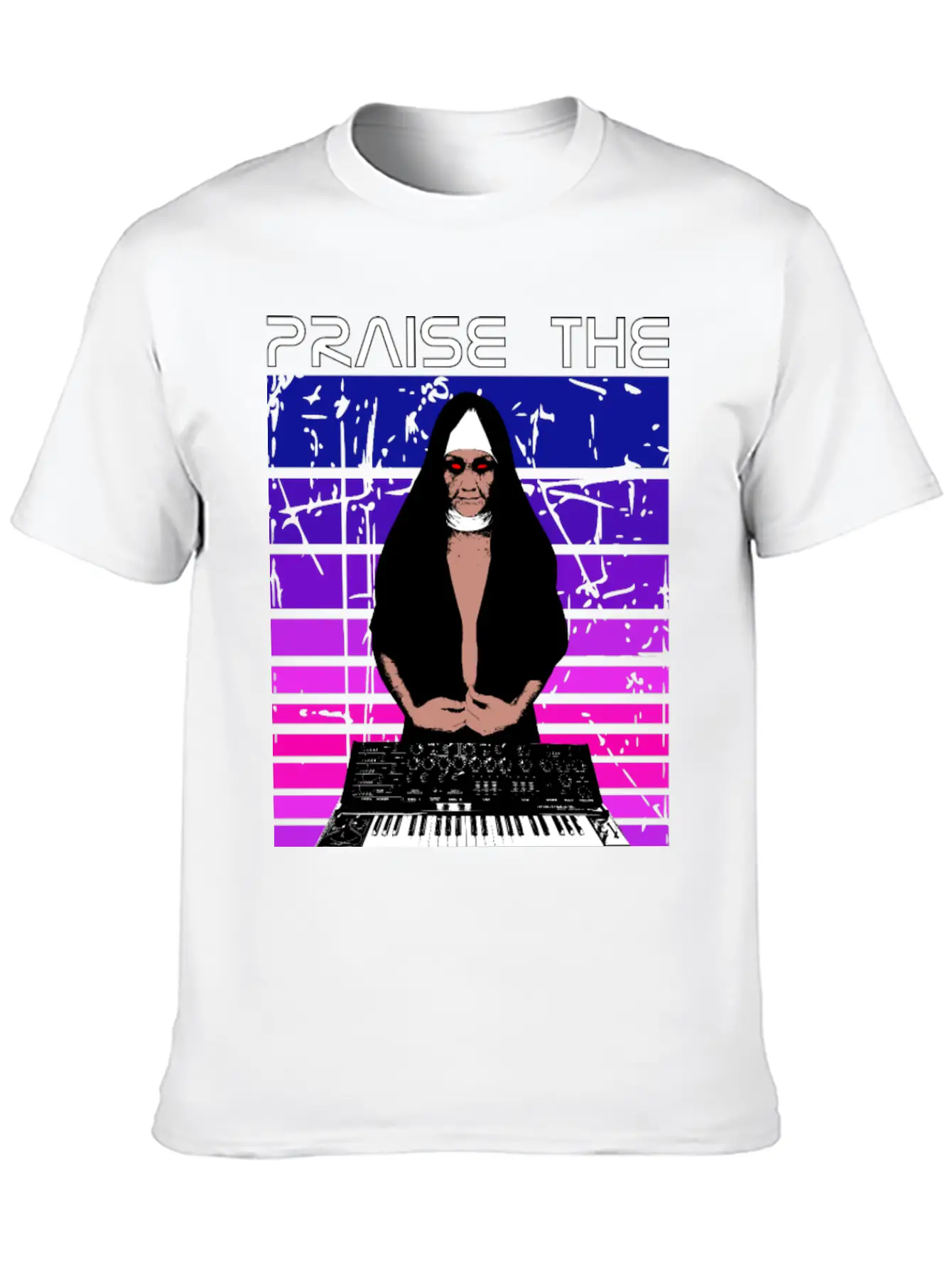 Praise The Synthesizer Basic Graphic T-Shirt – Daily Comfort In Soft Cotton