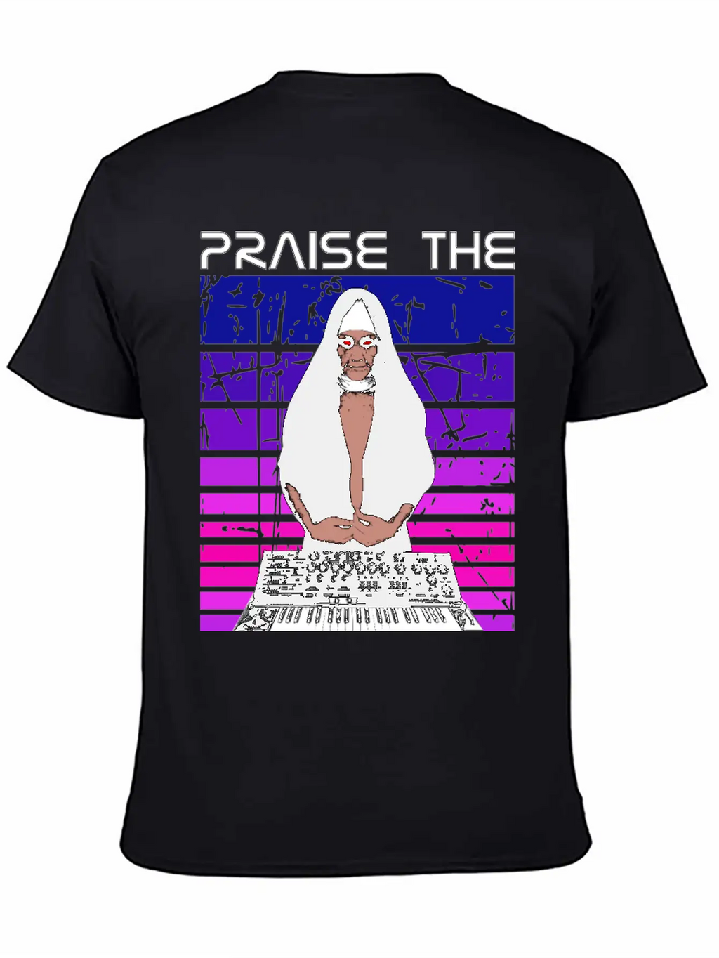 Praise The Synthesizer Basic Graphic T-Shirt – Daily Comfort In Soft Cotton