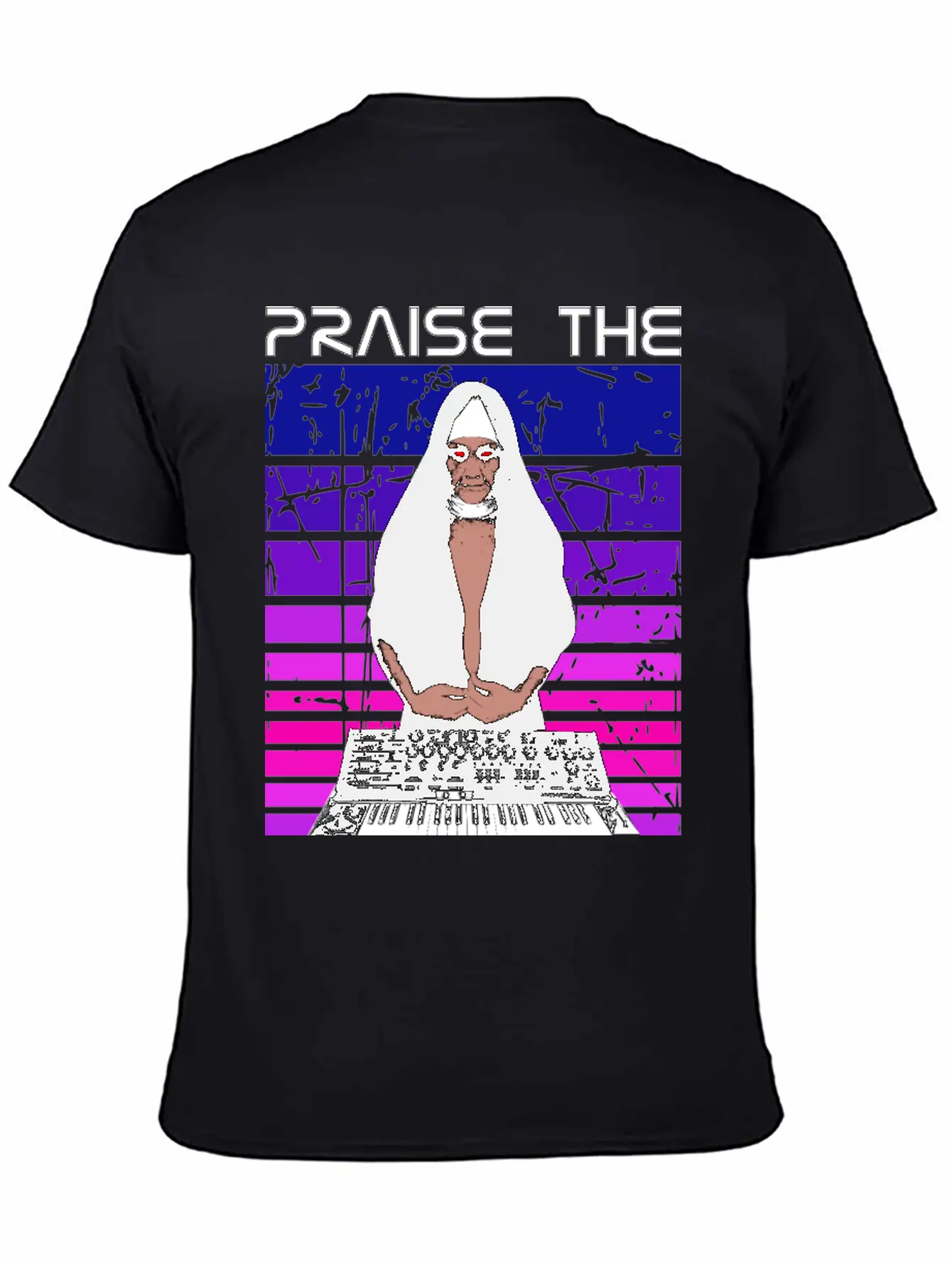 Praise The Synthesizer Basic Graphic T-Shirt – Daily Comfort In Soft Cotton