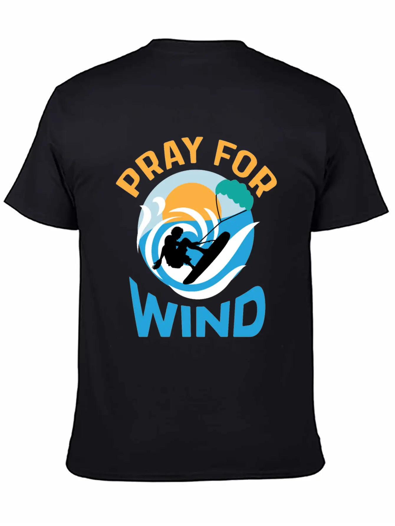 Pray For Wind Hobbyist Gift Basic Graphic T-Shirt – Daily Comfort In Soft Cotton