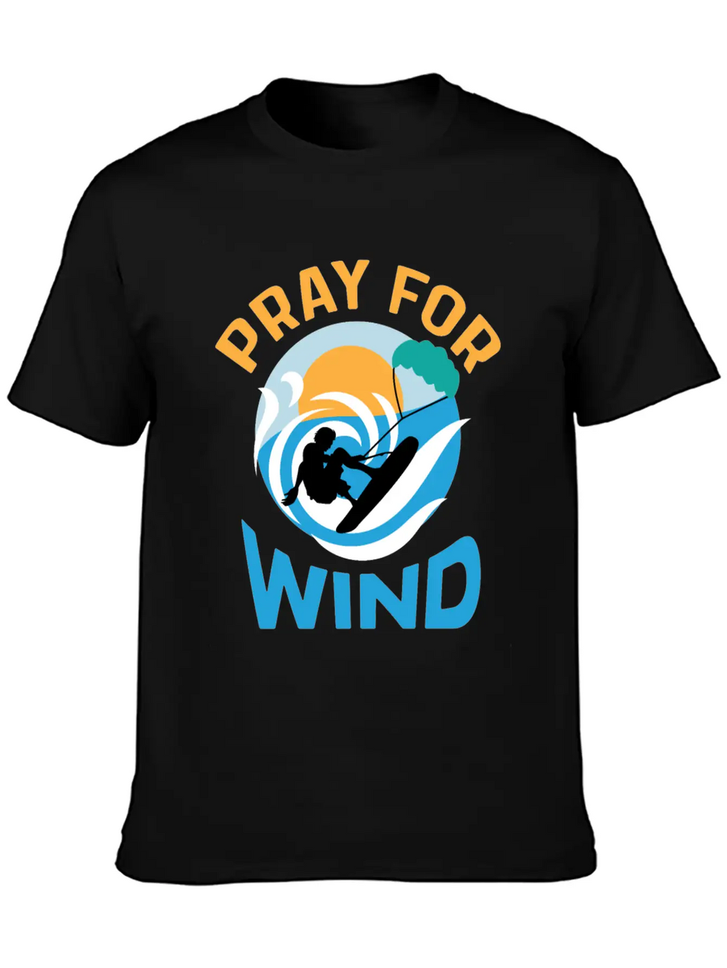 Pray For Wind Hobbyist Gift Basic Graphic T-Shirt – Daily Comfort In Soft Cotton
