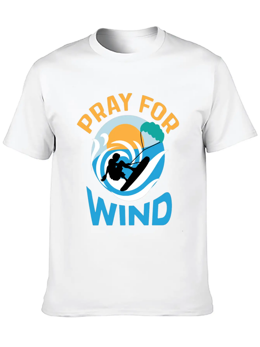 Pray For Wind Hobbyist Gift Basic Graphic T-Shirt – Daily Comfort In Soft Cotton
