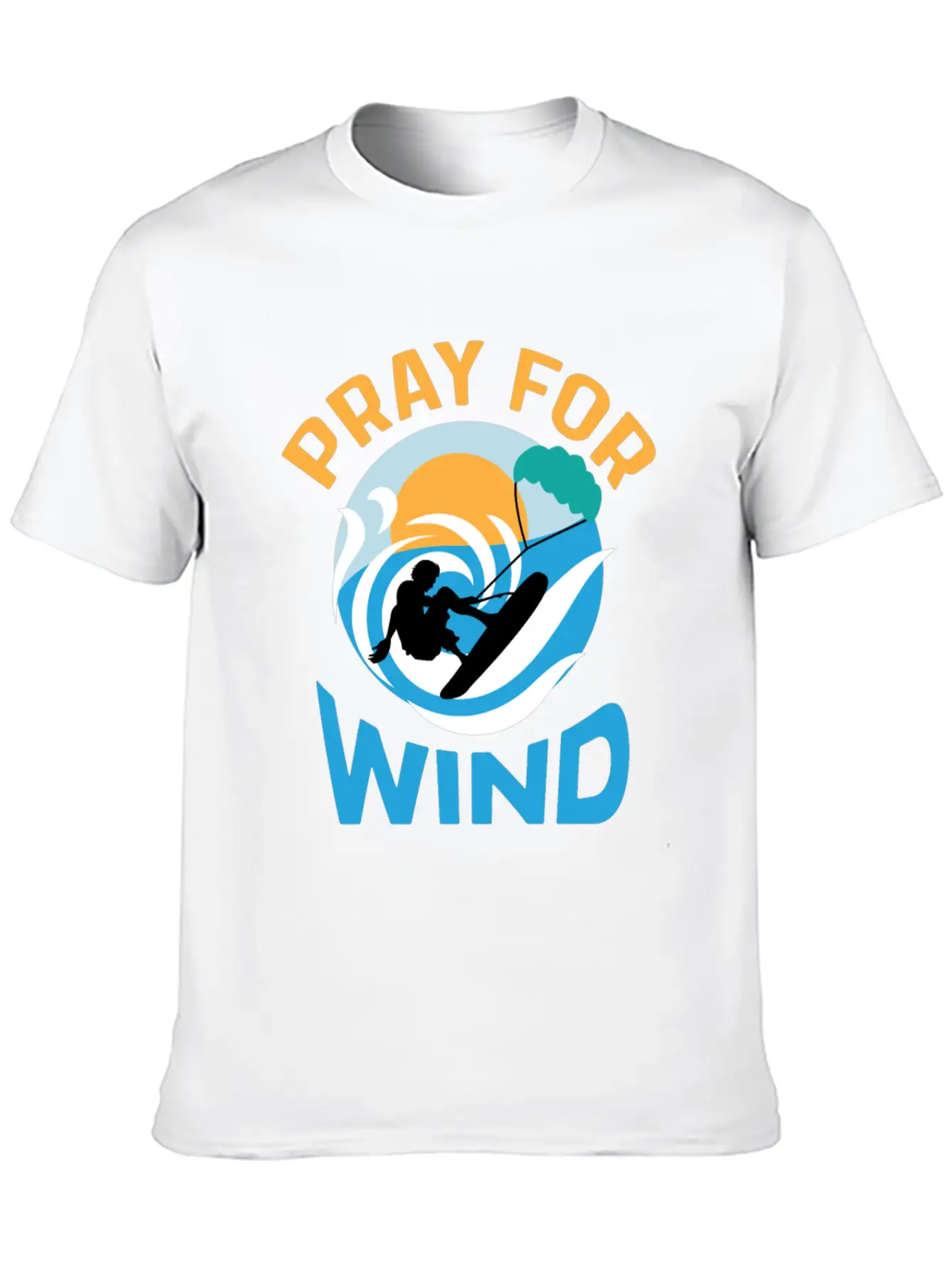 Pray For Wind Hobbyist Gift Basic Graphic T-Shirt – Daily Comfort In Soft Cotton
