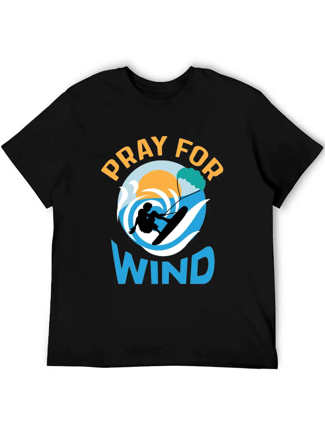 Pray For Wind Hobbyist Gift Basic Graphic T-Shirt – Daily Comfort In Soft Cotton