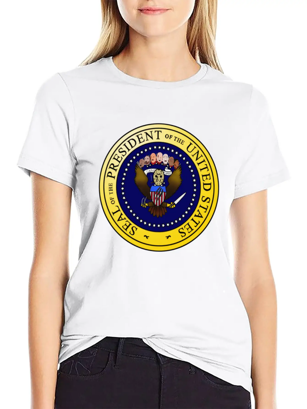 Presidential Seal Essential Cotton Tee For Daily Outfits – Unisex Style
