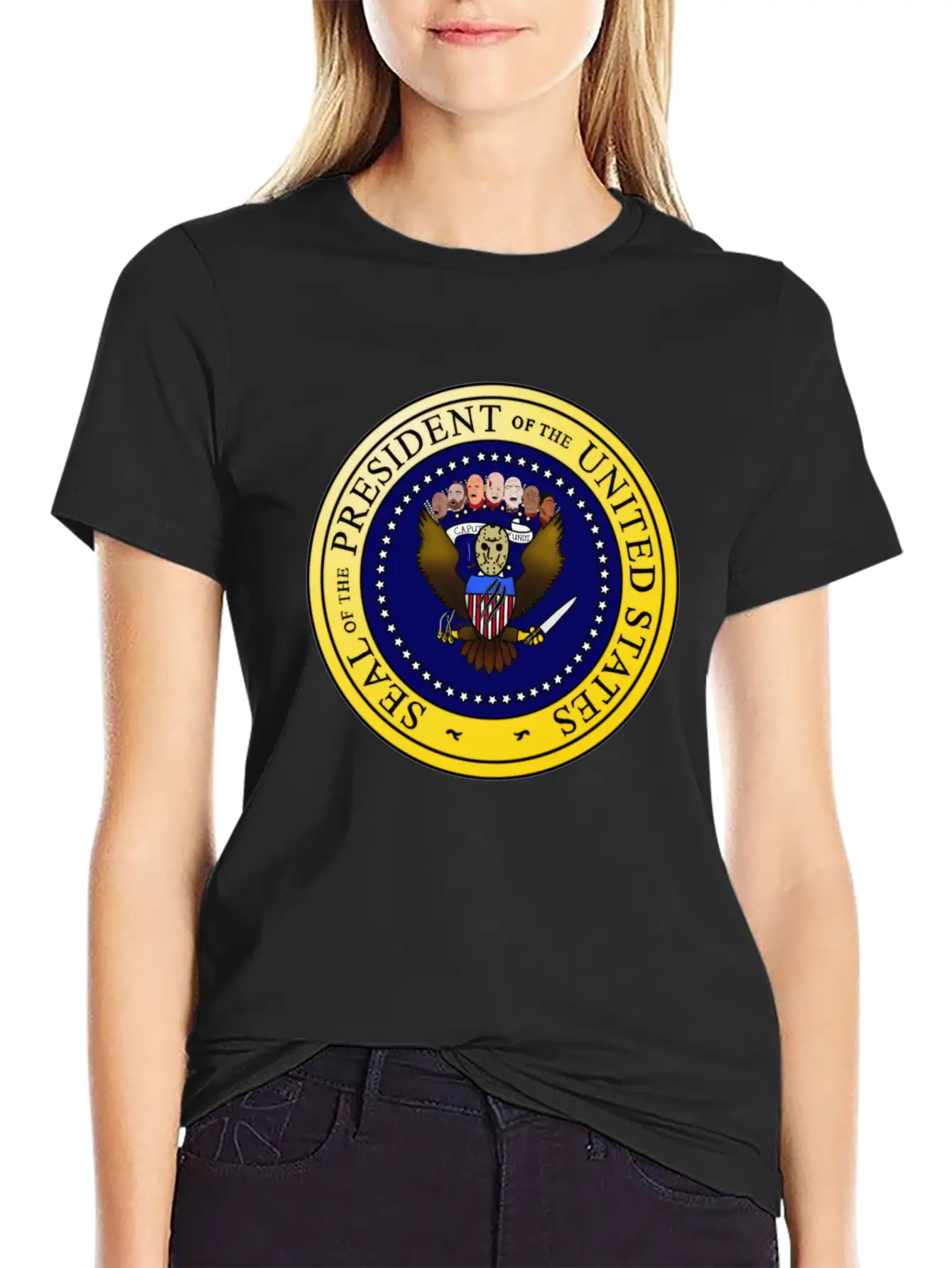Presidential Seal Essential Cotton Tee For Daily Outfits – Unisex Style