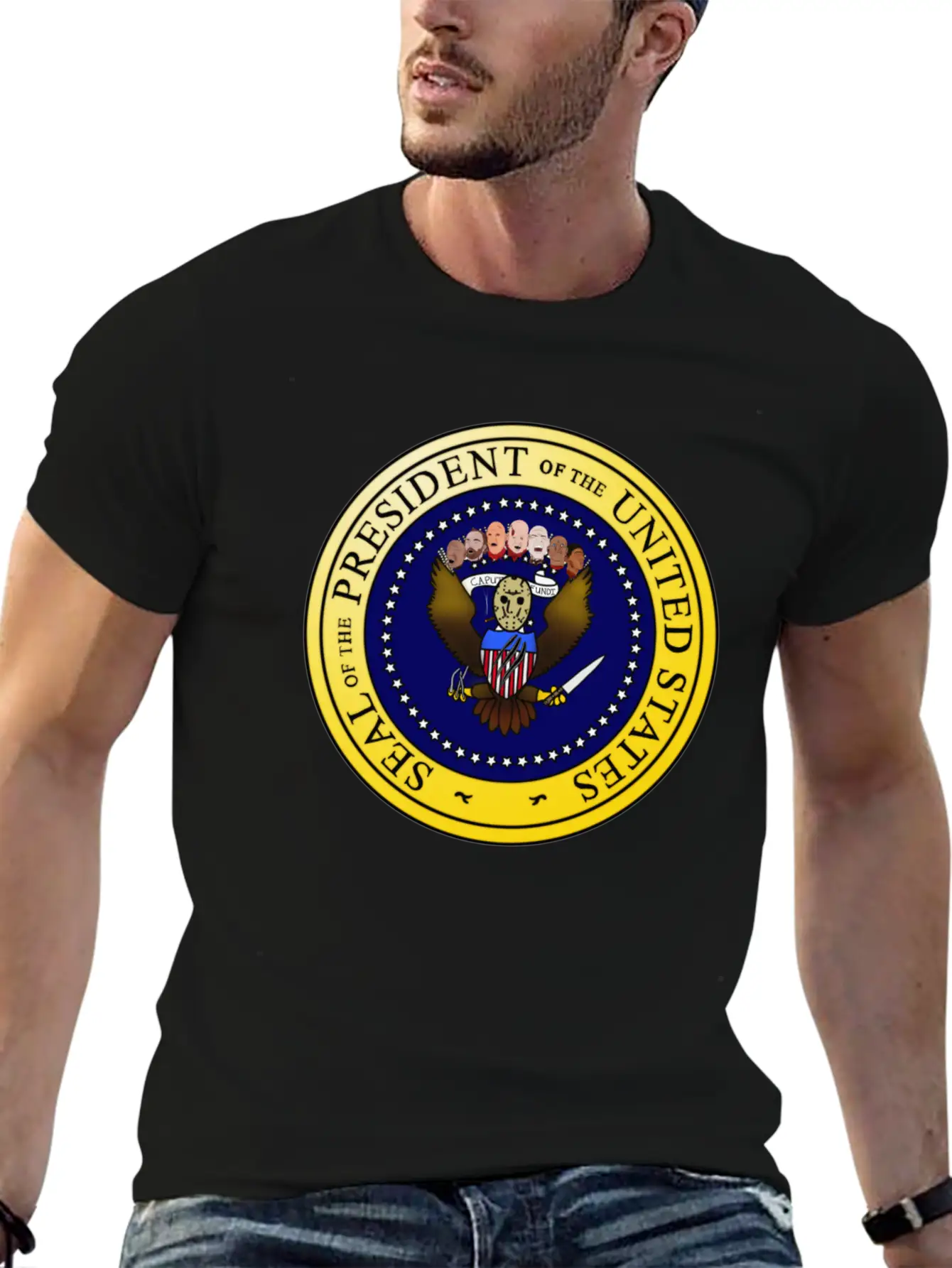 Presidential Seal Essential Cotton Tee For Daily Outfits – Unisex Style