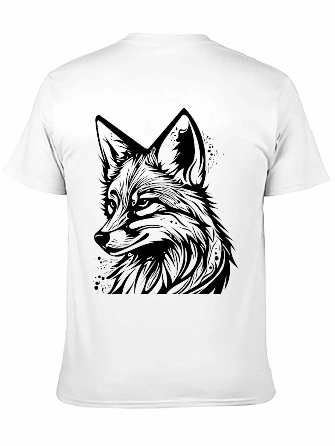 Pretty Fox Portrait Tattoo Ink Classic Cotton Tee – Unisex Comfort For Any Season