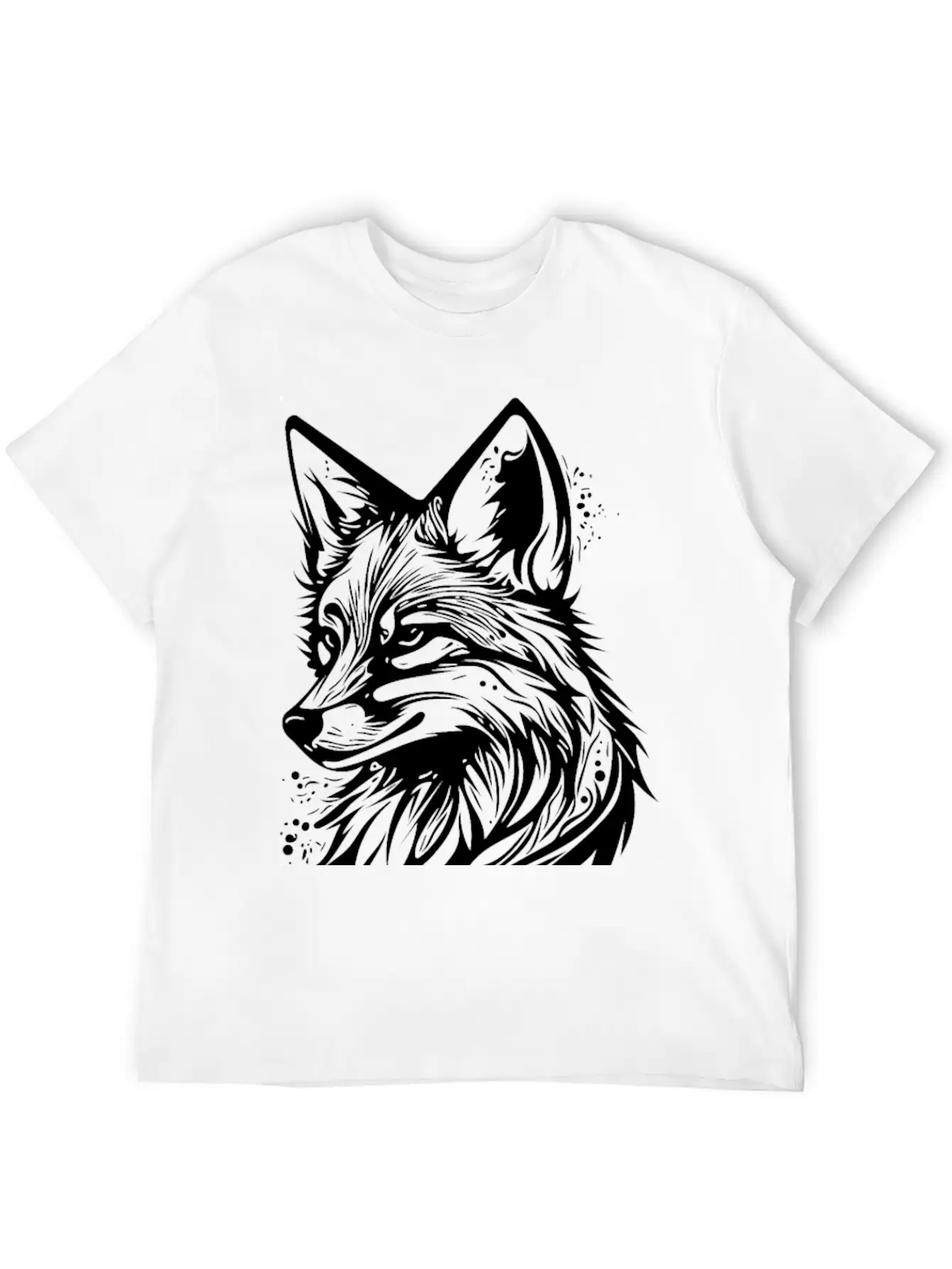 Pretty Fox Portrait Tattoo Ink Classic Cotton Tee – Unisex Comfort For Any Season