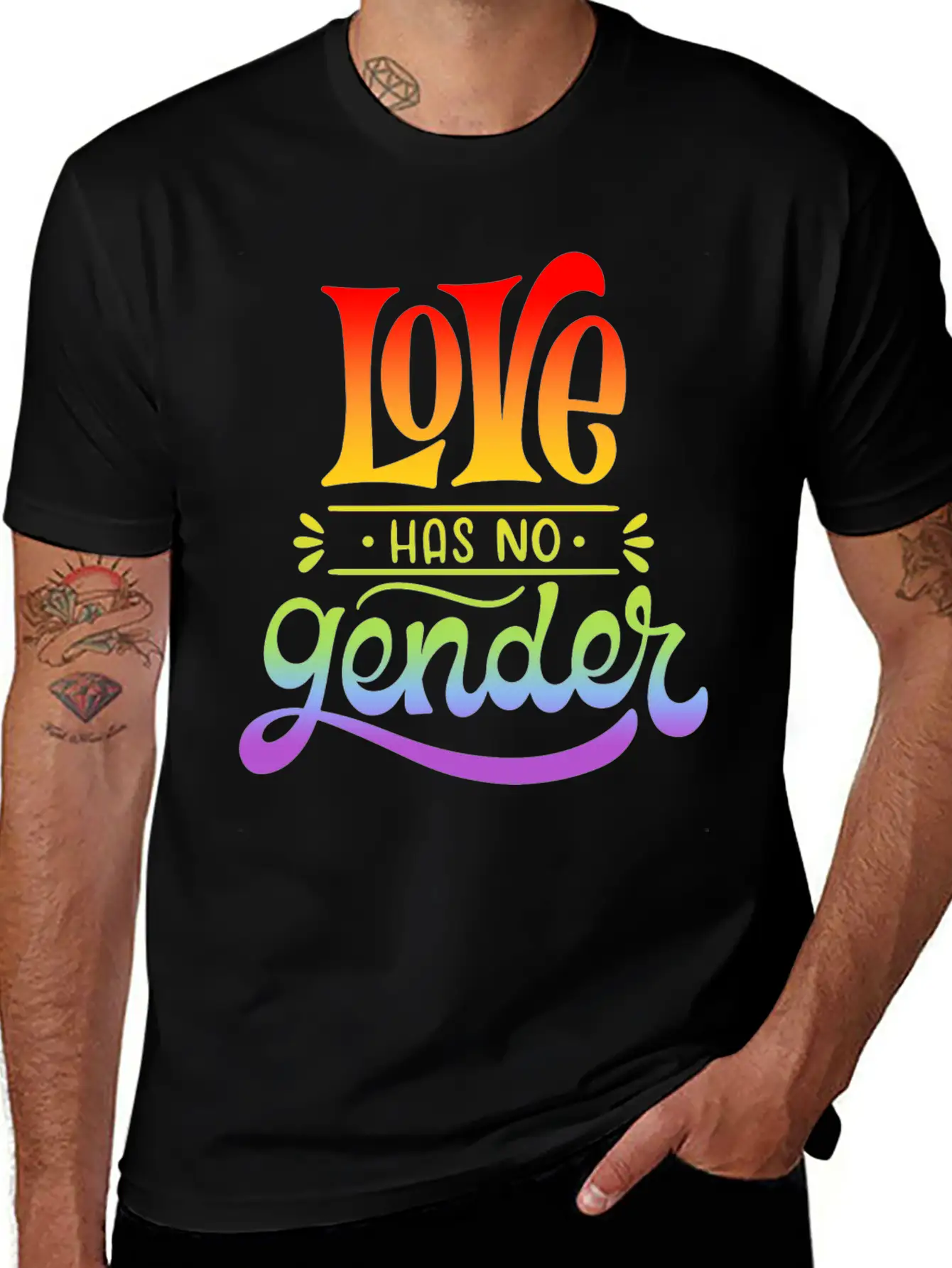 Pride LGBTQ Basic Graphic T-Shirt – Daily Comfort In Soft Cotton