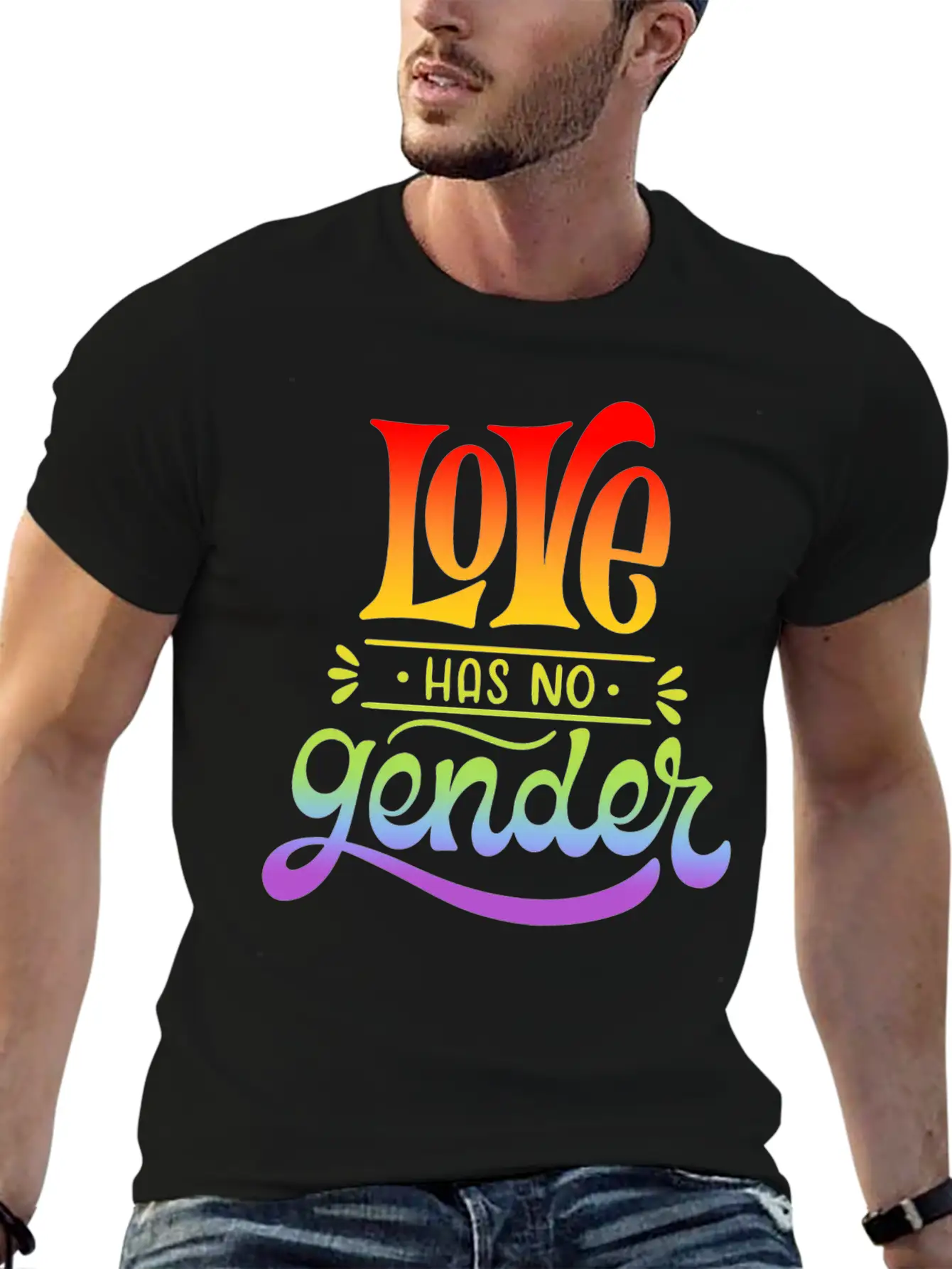Pride LGBTQ Basic Graphic T-Shirt – Daily Comfort In Soft Cotton