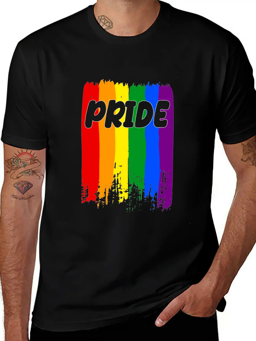 Pride LGBTQ. Statement Breathable Soft Cotton T-Shirt – Timeless Casual Look