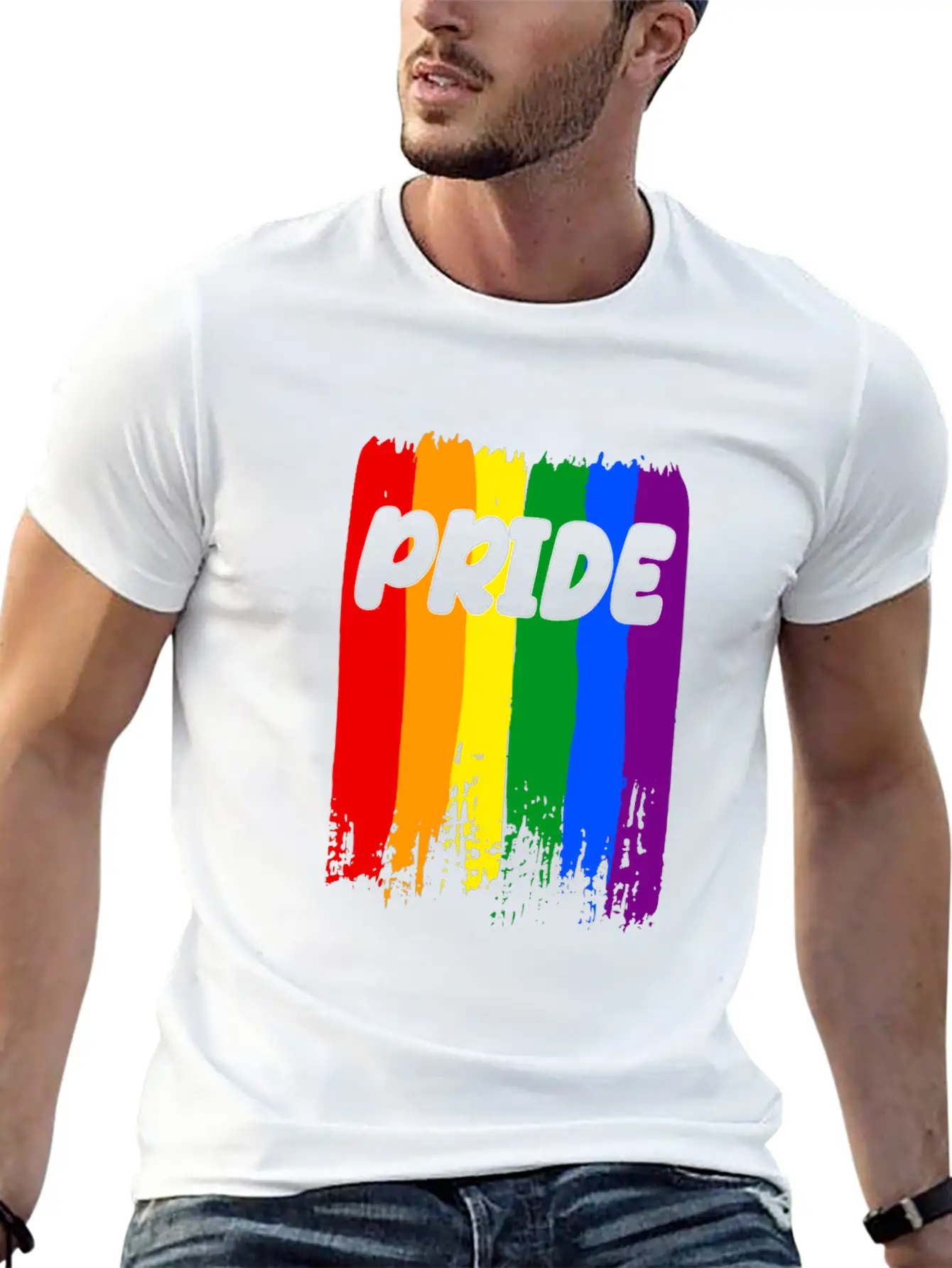 Pride LGBTQ. Statement Breathable Soft Cotton T-Shirt – Timeless Casual Look