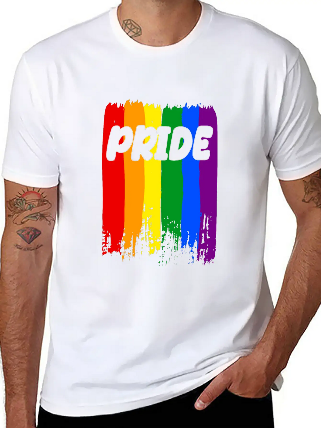 Pride LGBTQ. Statement Breathable Soft Cotton T-Shirt – Timeless Casual Look
