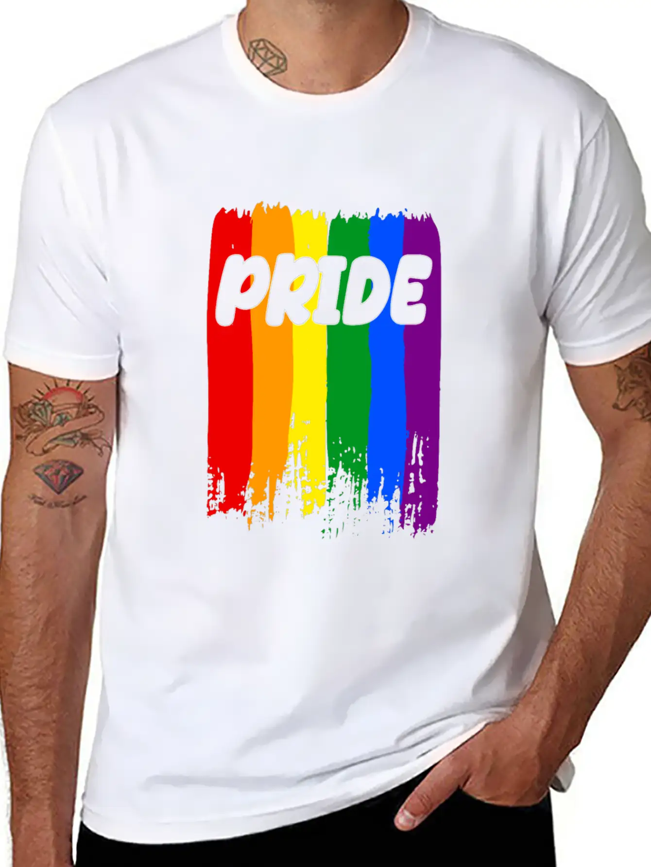 Pride LGBTQ. Statement Breathable Soft Cotton T-Shirt – Timeless Casual Look