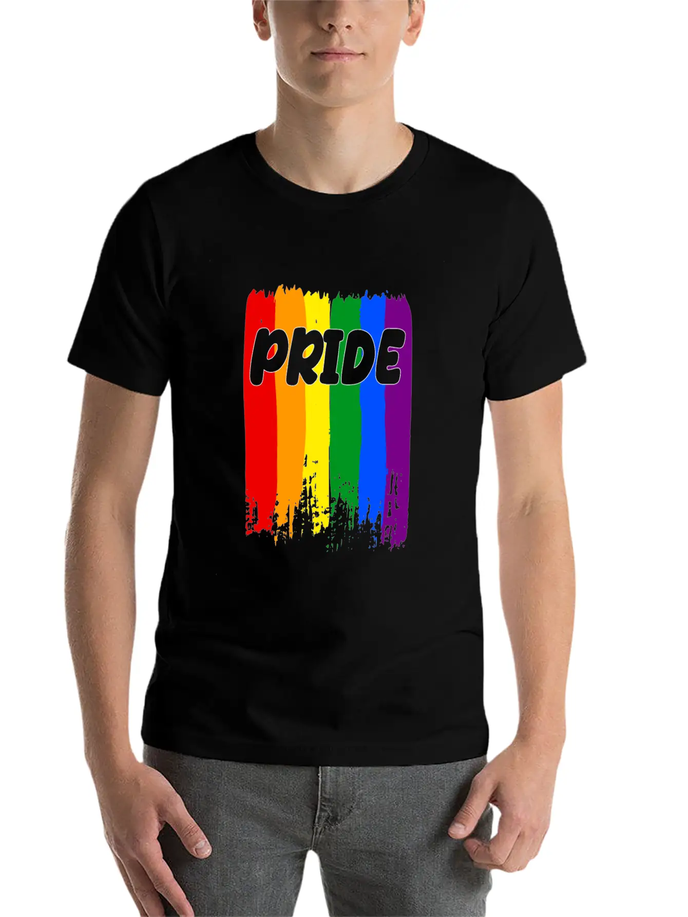 Pride LGBTQ. Statement Breathable Soft Cotton T-Shirt – Timeless Casual Look