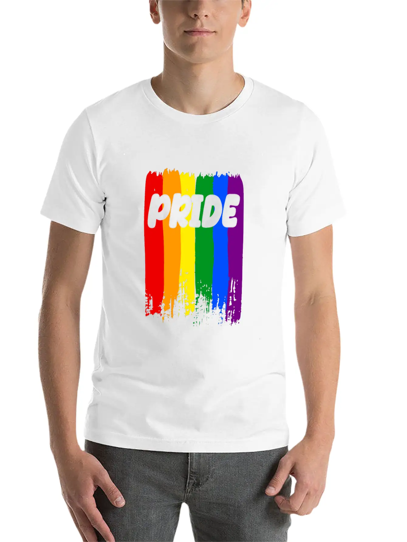 Pride LGBTQ. Statement Breathable Soft Cotton T-Shirt – Timeless Casual Look