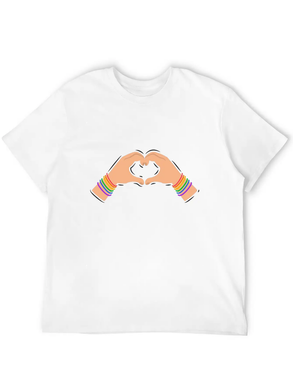 Pride LGBTQ. Statement Relaxed Everyday Tee – Lightweight And Durable Cotton