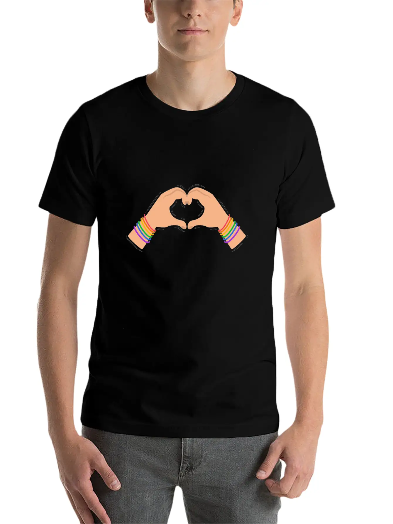 Pride LGBTQ. Statement Relaxed Everyday Tee – Lightweight And Durable Cotton