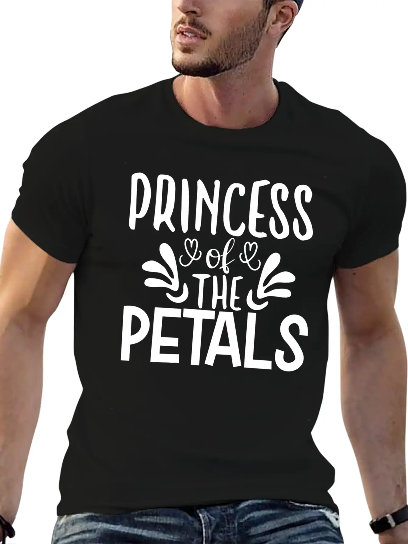 Princess Of The Petals Relaxed Everyday Tee – Lightweight And Durable Cotton